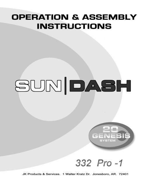 Sundash 332 pro manual transmission
